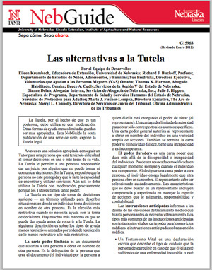 Las alternativas a la Tutela